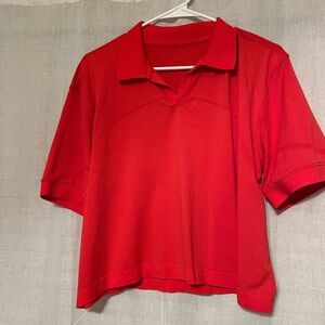 Lululemon swiftly tech relaxed fit polo